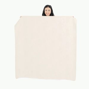 Gathre midi square mat in ivory